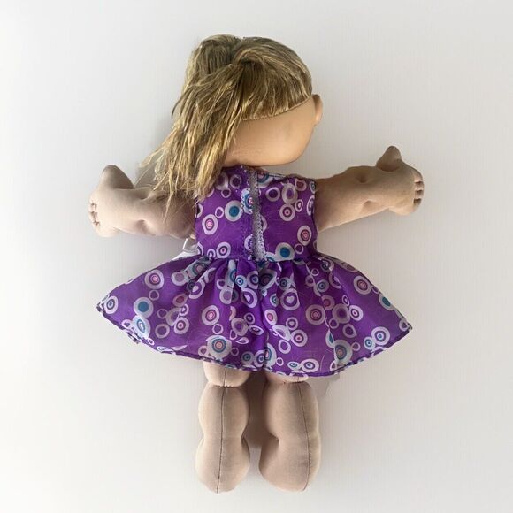 2011 CABBAGE PATCH KID DOLL JP-05KB CPK Blonde Hair Blue Eyes Rare Jakks OAA - Picture 2 of 4